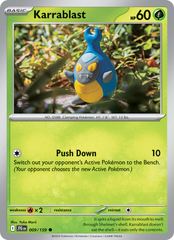 Karrablast - Pokémon TCG Card