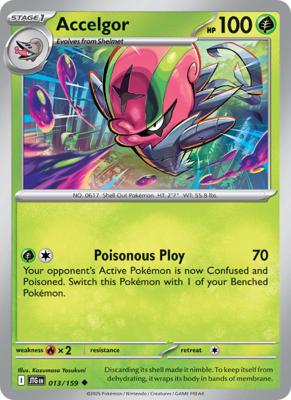 Accelgor - Pokémon TCG Card