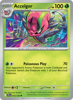 Accelgor - pokemon TCG Card
