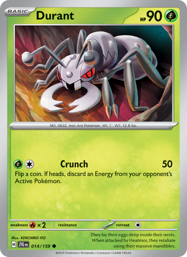 Durant - Pokémon TCG Card