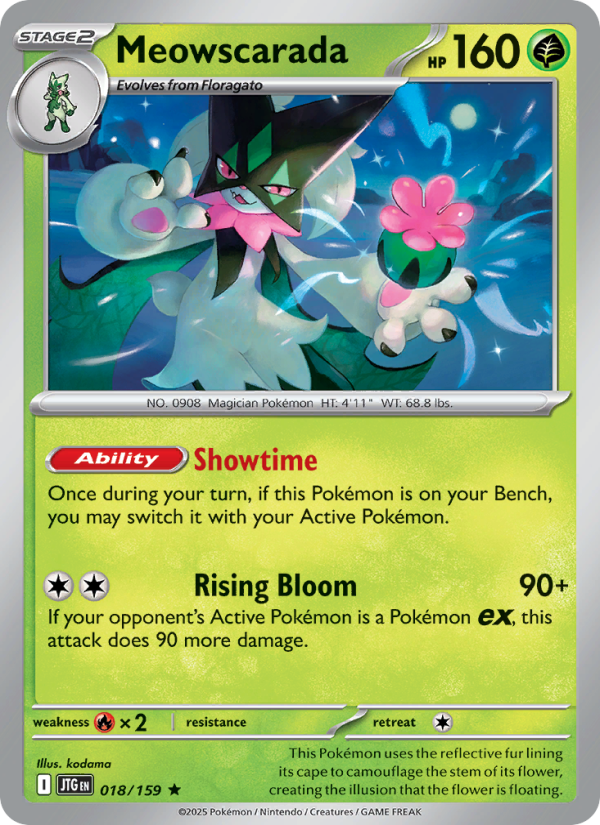Meowscarada - Pokémon TCG Card
