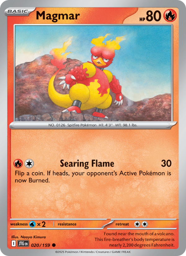 Magmar - Pokémon TCG Card