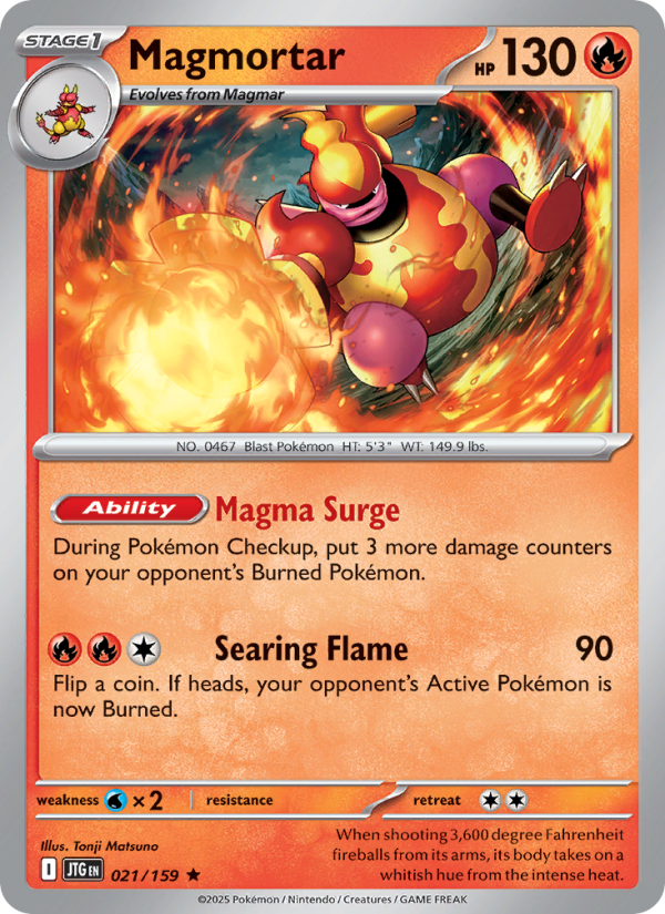 Magmortar - Pokémon TCG Card
