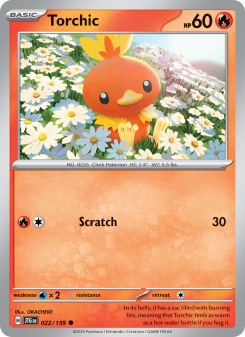 Torchic - pokemon TCG Card