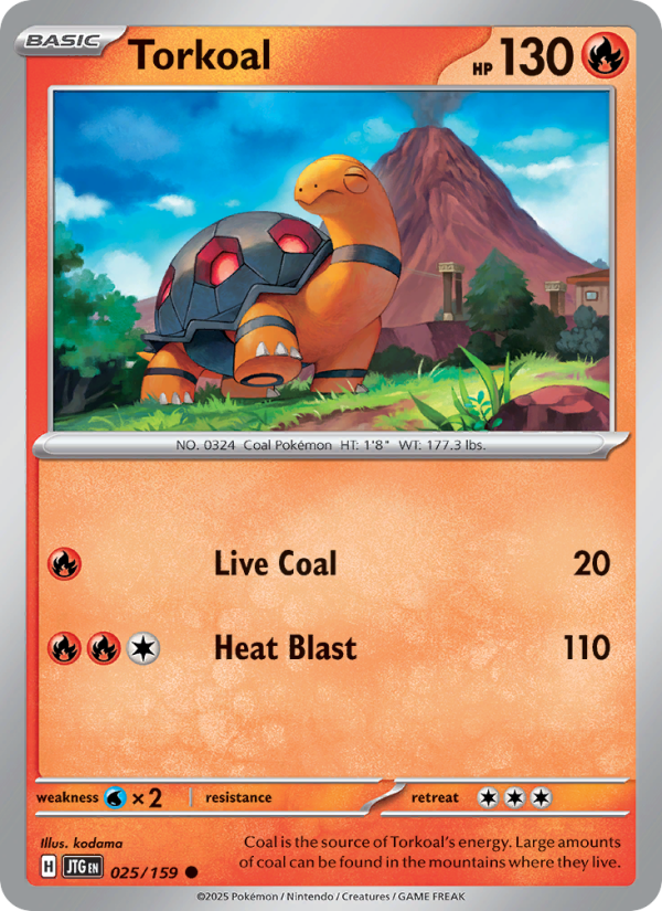 Torkoal - Pokémon TCG Card
