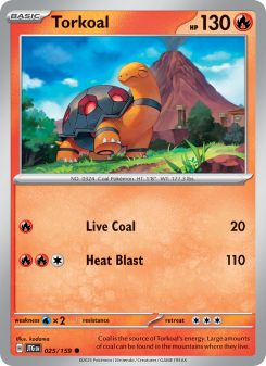 Torkoal - pokemon TCG Card