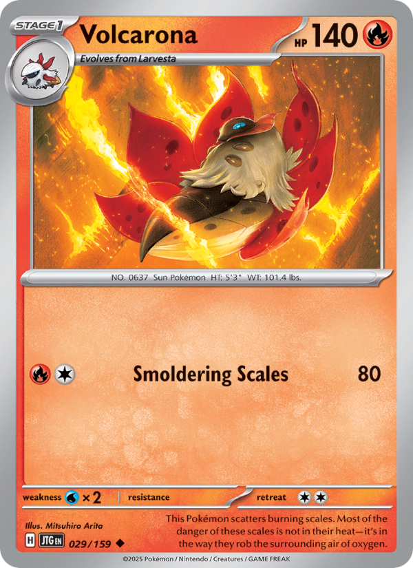 Volcarona - Pokémon TCG Card