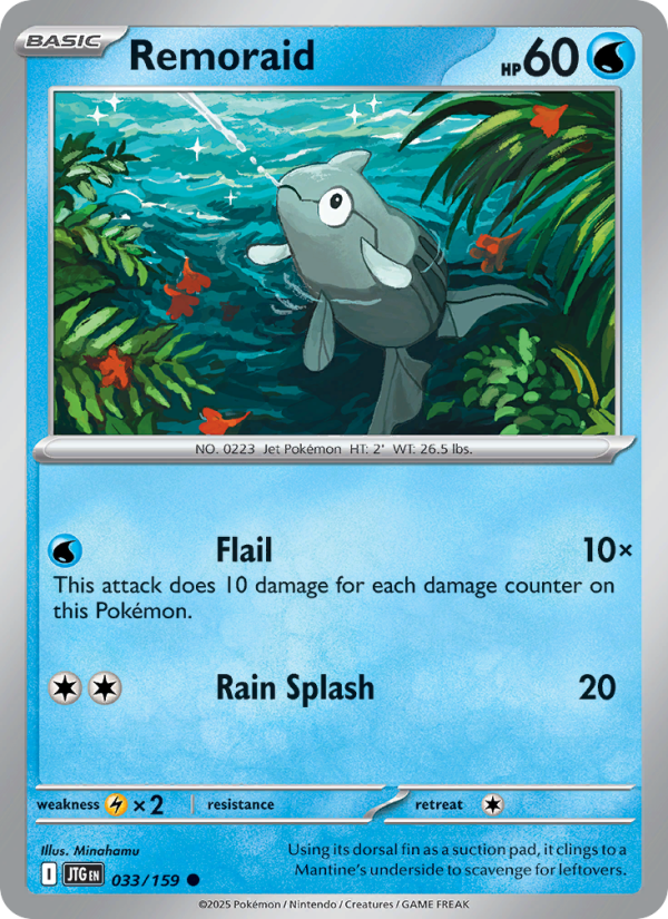 Remoraid - Pokémon TCG Card