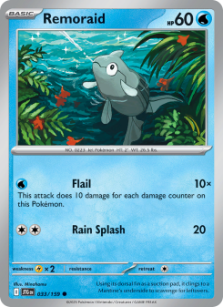Remoraid - pokemon TCG Card