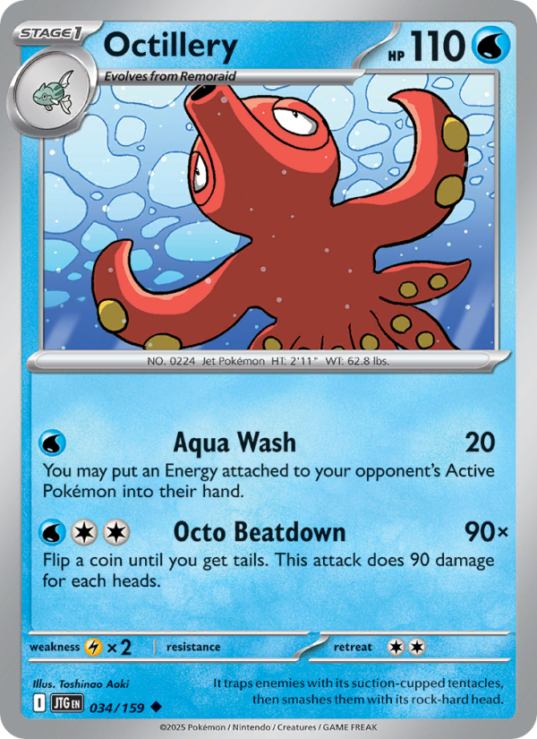 Octillery - Pokémon TCG Card