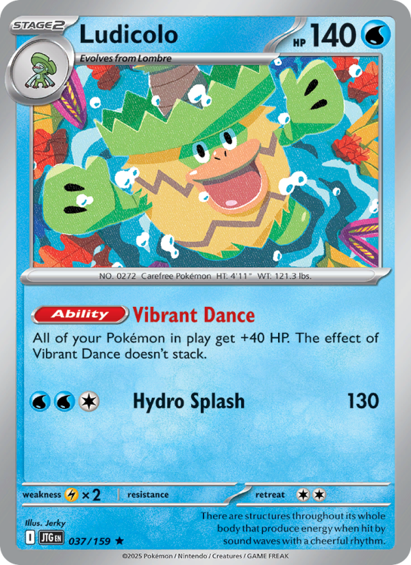 Ludicolo - Pokémon TCG Card