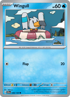 Wingull - pokemon TCG Card