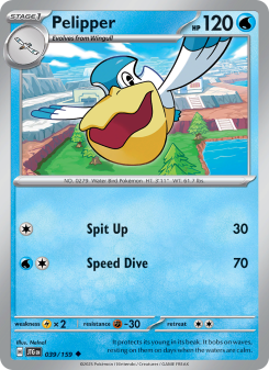 Pelipper - pokemon TCG Card