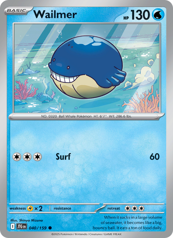 Wailmer - Pokémon TCG Card