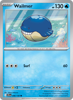 Wailmer - pokemon TCG Card