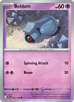 Beldum - pokemon TCG Card