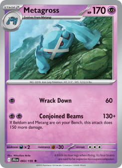 Metagross - pokemon TCG Card