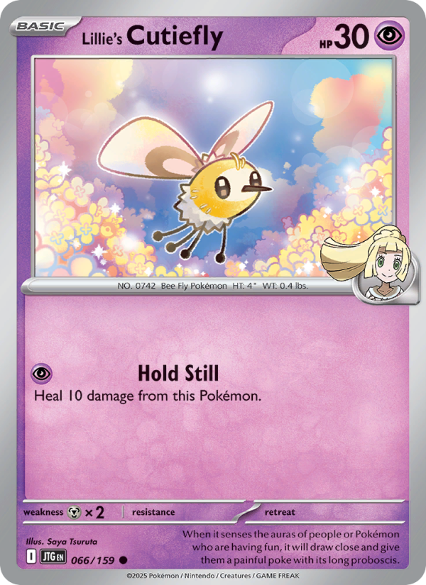 Lillie's Cutiefly - Pokémon TCG Card