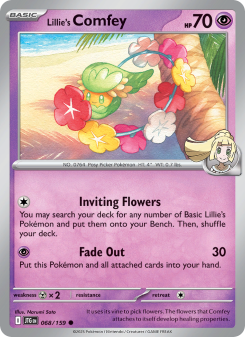 Lillie's Comfey - pokemon TCG Card