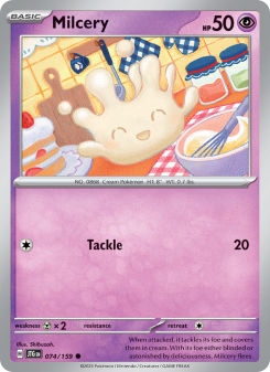 Milcery - pokemon TCG Card