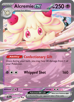 Alcremie ex - pokemon TCG Card
