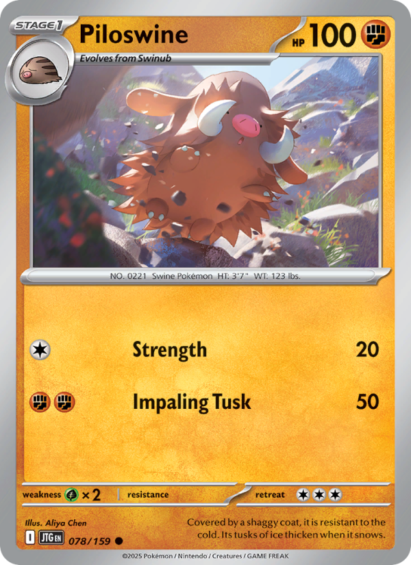 Piloswine - Pokémon TCG Card