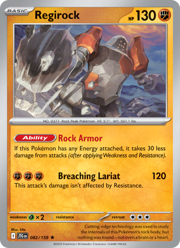 Regirock - Pokémon TCG Card