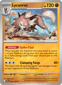 Lycanroc - pokemon TCG Card