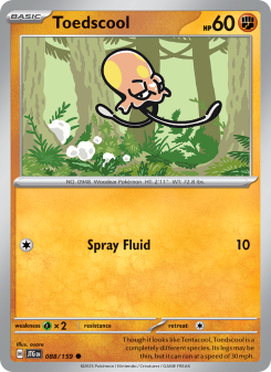 Toedscool - pokemon TCG Card