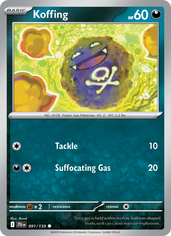 Koffing - Pokémon TCG Card