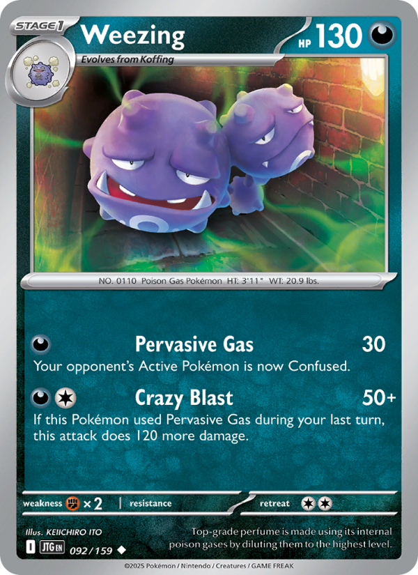 Weezing - Pokémon TCG Card