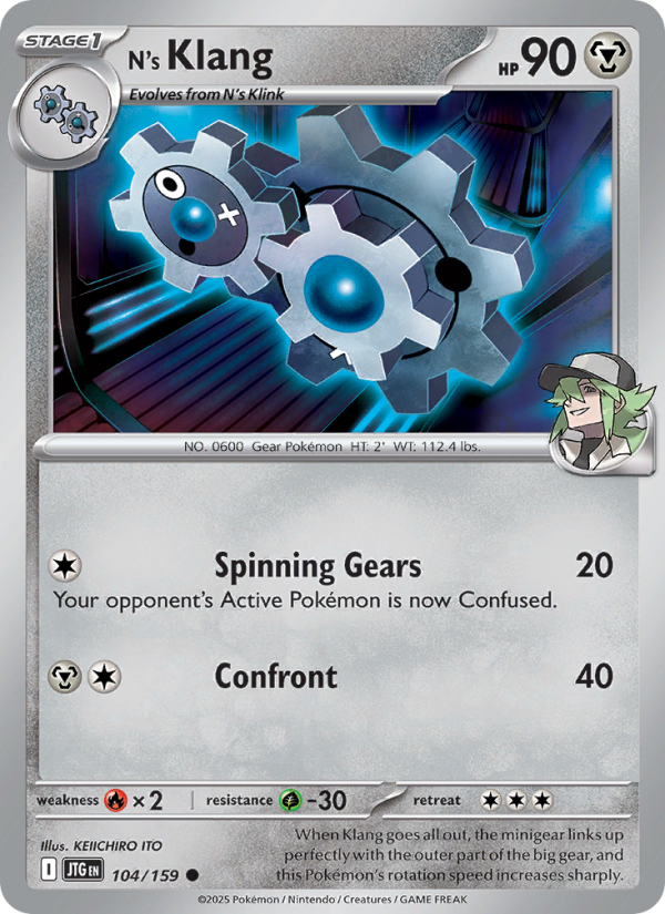 N's Klang - Pokémon TCG Card