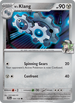 N's Klang - pokemon TCG Card