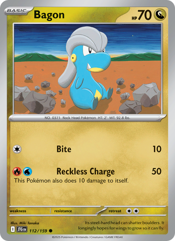 Bagon - Pokémon TCG Card