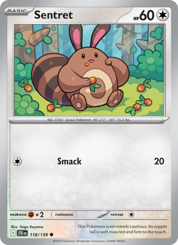 Sentret - Pokémon TCG Card