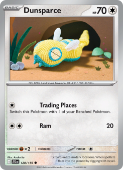 Dunsparce - pokemon TCG Card