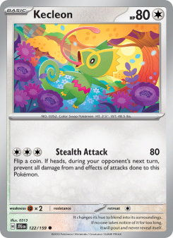 Kecleon - pokemon TCG Card