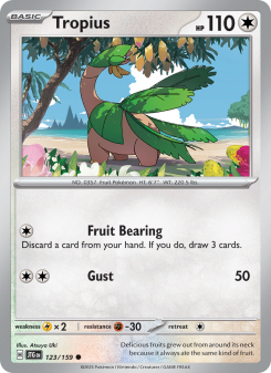 Tropius - pokemon TCG Card