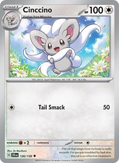 Cinccino - pokemon TCG Card