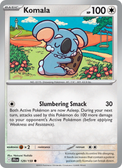 Komala - pokemon TCG Card