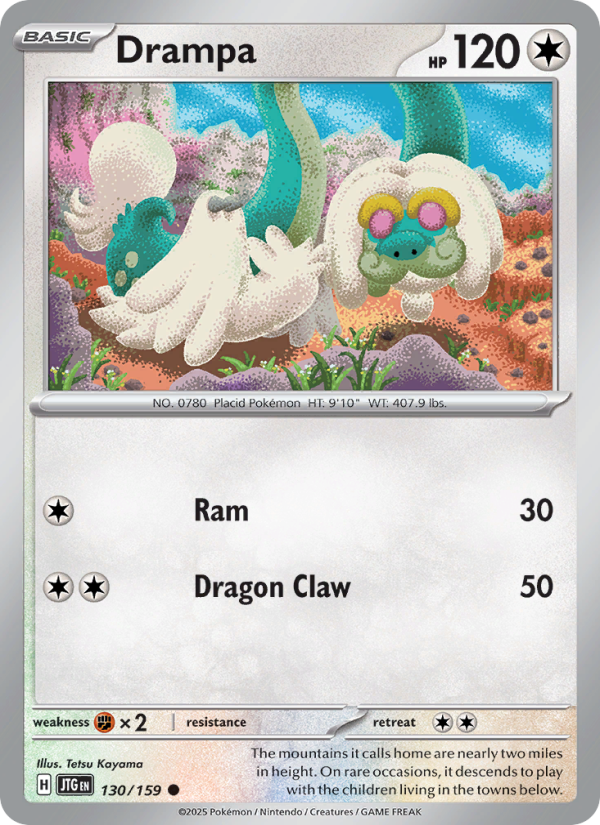 Drampa - Pokémon TCG Card
