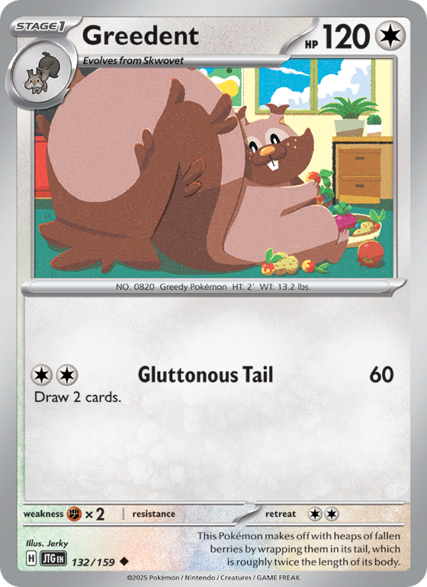 Greedent - Pokémon TCG Card