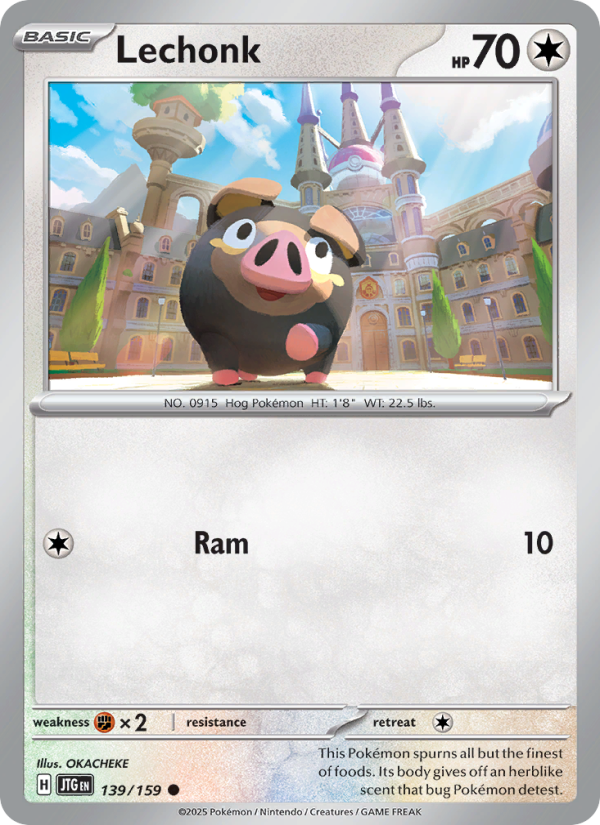 Lechonk - Pokémon TCG Card