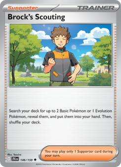 Brock's Scouting - pokemon TCG Card
