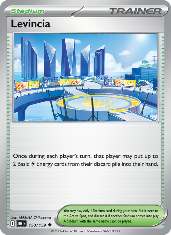 Levincia - Pokémon TCG Card