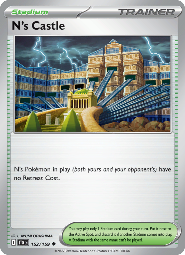 N's Castle - Pokémon TCG Card