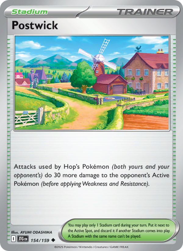 Postwick - Pokémon TCG Card