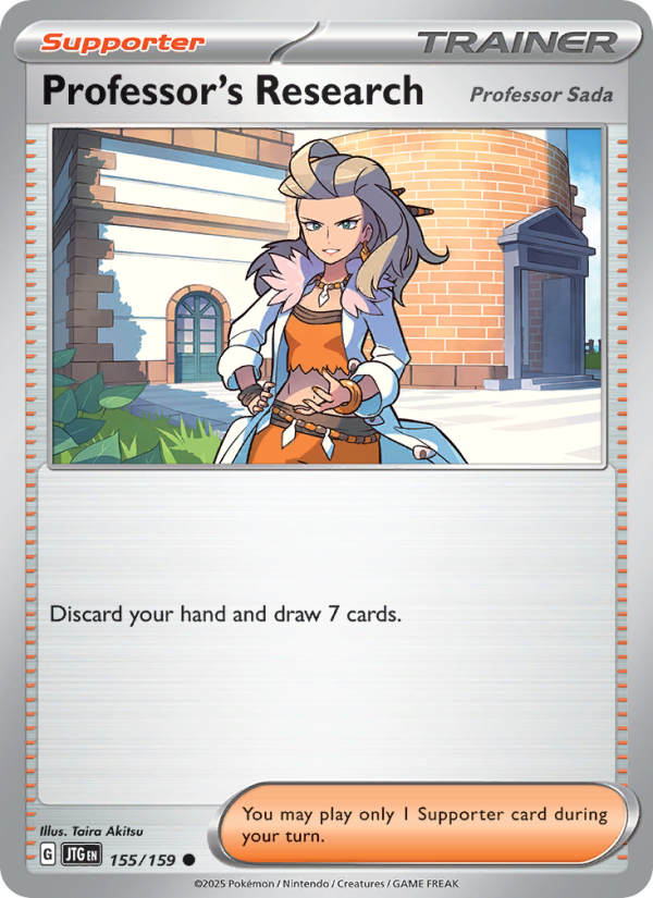Professor's Research - Pokémon TCG Card