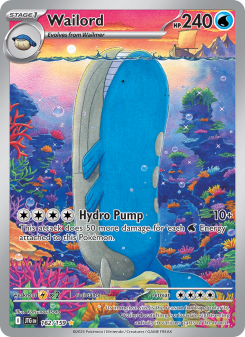 Wailord - pokemon TCG Card