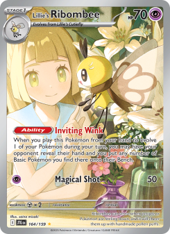 Lillie's Ribombee - pokemon TCG Card